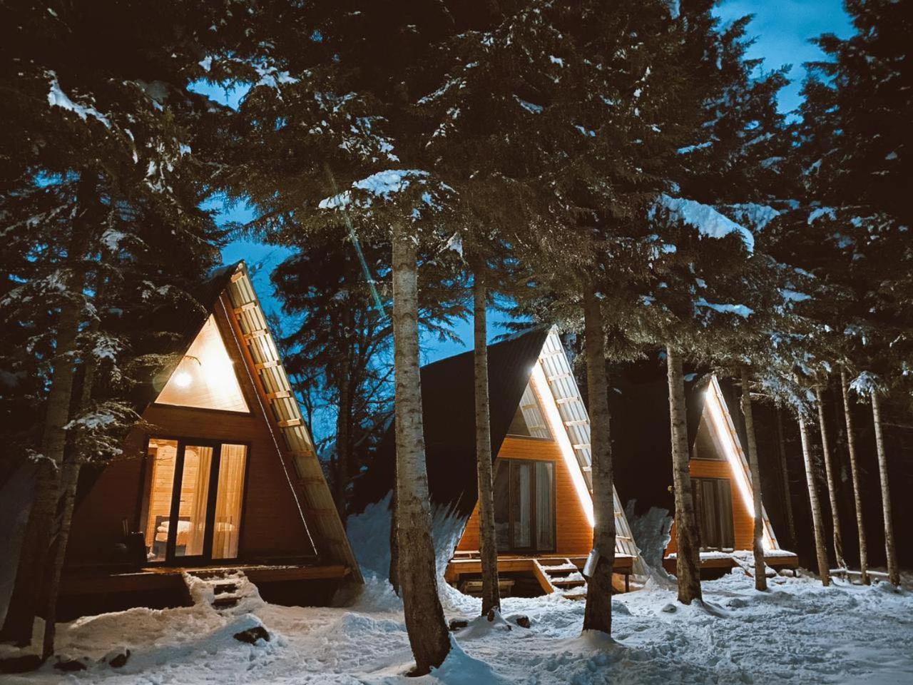 Bude Mestia Cottages Dış mekan fotoğraf