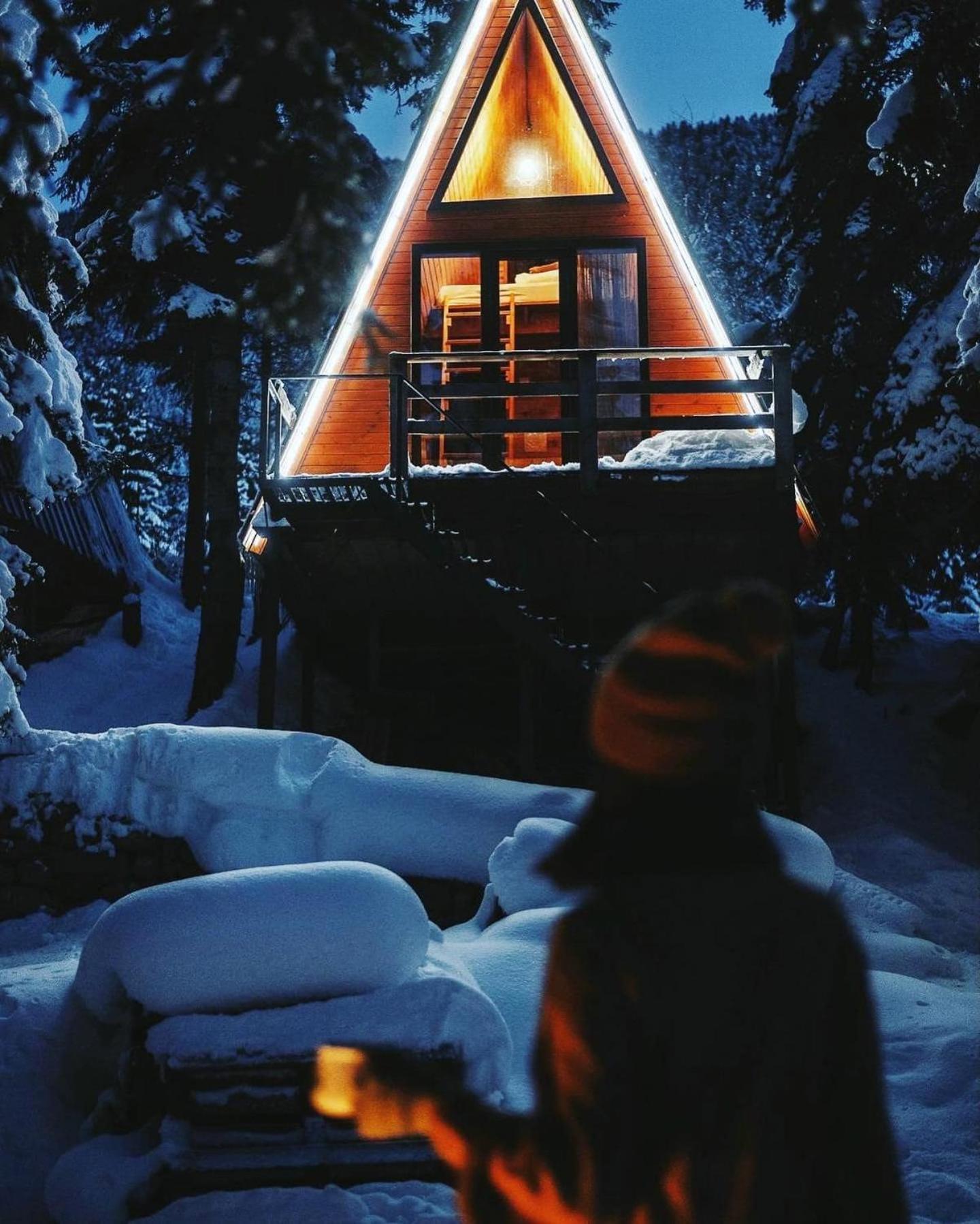 Bude Mestia Cottages Dış mekan fotoğraf